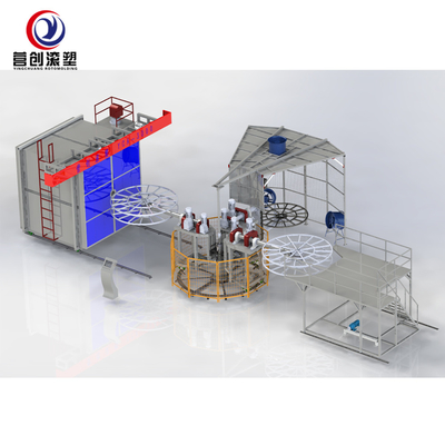 kupować Rotomoulding machine for Hollow PE product making_3arm 3000 online manufacture