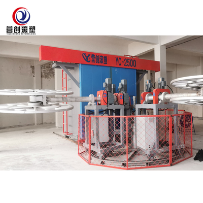 kupować new design 3 arms carrousel moulding machine from China online manufacture