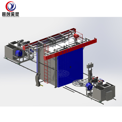 kupować Maszyna do produkcji zbiorników na wodę do formowania rotacyjnego 1000L 45Kw online manufacture