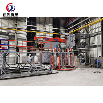 kupować Maszyna do formowania rotacyjnego karuzeli / Maszyna do formowania rotacyjnego do mobilnej toalety i innych niestandardowych tworzyw sztucznych online manufacture