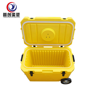 jakość  Portable 25L Roto Molded Cooler Box / Fishing Rotational Molded Cooler fabryka