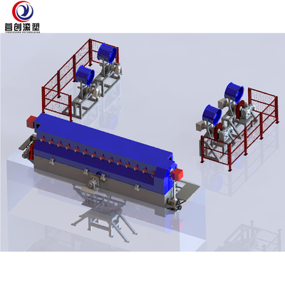 kupować Maszyny do formowania rotacyjnego z tworzywa sztucznego PE / maszyna do produkcji łodzi online manufacture