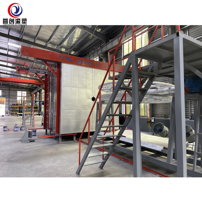 kupować Plastikowe krzesła Shuttle Rotomolding Machine / 55kw Rotomolding Equipment online manufacture