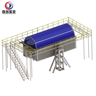 kupować ISO9001 23KW 10000L Zbiornik z tworzywa sztucznego do formowania rotacyjnego online manufacture