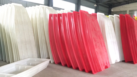 kupować Produkty do formowania rotacyjnego w kolorze czerwonym białym / plastikowe łodzie rybackie online manufacture