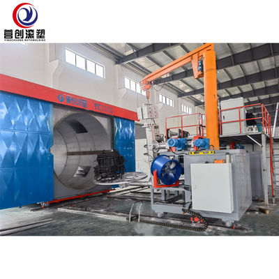 jakość  10000L Tank Rotational Molding Machine for PP/PE/HDPE/LLDPE Material Made in China fabryka
