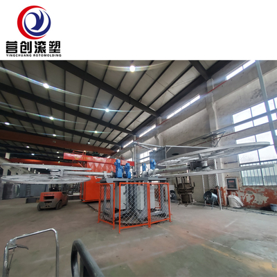 kupować Elektryczne źródło zasilania Rotary Rotational Molding Machine do produkcji kształtu OEM online manufacture