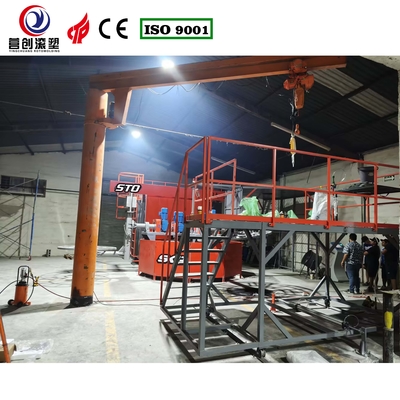 kupować Metoda formowania Rotational Molding Air Cooling Carousel Rotomolding Machine For Manufacturing Plant online manufacture
