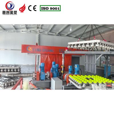 kupować LLDPE pickleball Bi Axial Rotomoulding Machine z mocą 62KW i automatycznym sterowaniem online manufacture