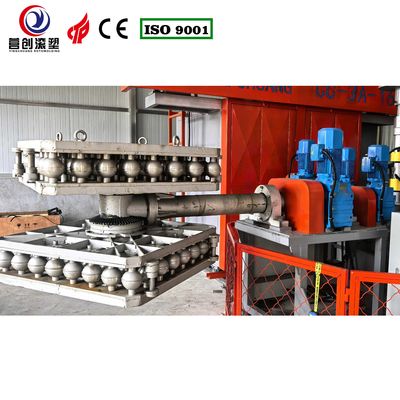 kupować 62KW Konfigurowalna dwuosiowa maszyna do rotomouldingu do produkcji pickleballi z PP / PE / HDPE / LLDPE online manufacture