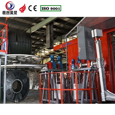 kupować Yingchuang CC-3A-4500 Carousel Rotational Molding Machine dla tworzyw sztucznych PE online manufacture