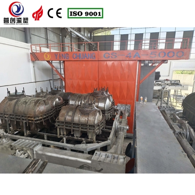 kupować Yingchuang CS-4A-5000 Shuttle Rotomolding Machine 700000 Kcal Chłodzenie powietrzem online manufacture