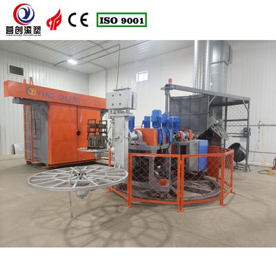 kupować Yingchuang Roto Karuzela Rotacyjna Maszyna do Formowania Rotacyjnego CC-3A-2000 do Izolowanych Chłodniczych Skrzyń Maskujących online manufacture