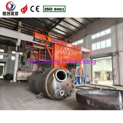 kupować Temperatura formowania 200400 stopni Celsjusza Maszyna do formowania rotacyjnego wahadłowca Tryb chłodzenia powietrzem Zapewniający spójny i elastyczny wydajność formy produkcja online