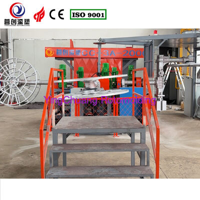 kupować Całkowicie automatyczna maszyna do produkcji zbiorników wody wyposażona w urządzenia do formowania rotacyjnego do produkcji i trwałych rozwiązań do produkcji zbiorników produkcja online