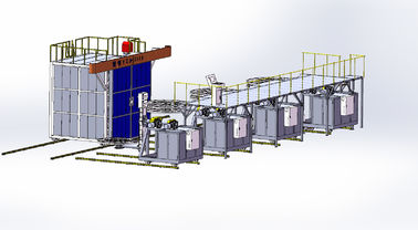 kupować Dwuosiowa maszyna do formowania rotacyjnego do zakładu produkcyjnego Objętość zbiornika 14000 l online manufacture