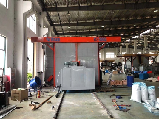 kupować System sterowania PLC Shuttle Rotomolding Machine 380V / 50Hz 500000 Pojemność palnika Kcar online manufacture