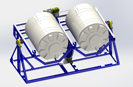 Maszyny do formowania rotacyjnego z otwartym ogniem Rock / Roll / Rotary Moulding Machine