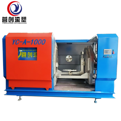 Elektryczne ogrzewanie 10L Plastic Rotomolding Machine 400°C Max Temp Bezpieczne działanie -20~50°C Środowisko użytkowania