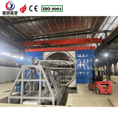 Sprzęt do formowania rotacyjnego do dostosowania wymogów produkcyjnych