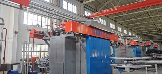 Maszyna do formowania rotacyjnego wahadłowca sterowanego przez PLC