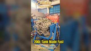 W jaki sposób maszyna do formowania rotacyjnego obrotowego ND-600 wydajnie produkuje zbiorniki do przechowywania chemikaliów o pojemności 200 l