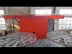 Wytwórnia Maszyna do formowania rotacyjnego z kompatybilnością wysokiej temperatury