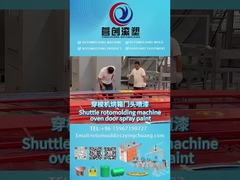 Wideo produkcji maszyny do formowania rotacyjnego