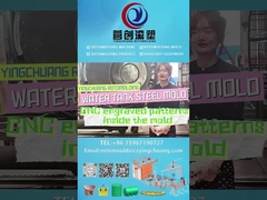 Stalowe formy do formowania rotacyjnego z zbiornika wody z drobnymi wzorami rzeźbionymi przy użyciu frezowania CNC