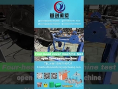 Yingchuang Niestandardowa czterogłowa maszyna pokrywna Maszyny do formowania rotacyjnego Rock And Roll dla Twojej firmy