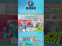 Pickleball Elektryczne ogrzewanie Bi Axial Carousel Rotomoulding Machine