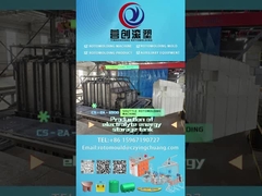Yingchuang Roto 6.5 metrów pieca Shuttle Rotomoulding Machines dla zamówienia elektrolitów magazyn energii
