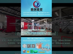 Yingchuang ROTO CC-4A-3500 4-ramienna 5-stacyjna karuzelowa maszyna do rotomouldingu z piecem o długości 3,5 metra