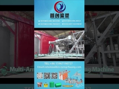 Wieloramienna maszyna do rotomouldingu Yingchuang Roto CS-4A-5000 do dwuwarstwowych zbiorników na wodę