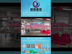 Piec obrotowy do formowania rotacyjnego Rock n Roll do łodzi rekreacyjnych/zbiornik na wodę 30000L